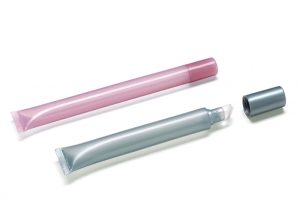 Tube with silicon applicators