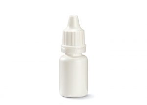 Flacone da 10 ml con contagocce e tappo dotato di sigillo di garanzia Lameplast