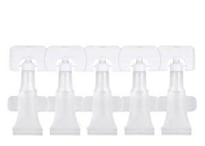 Strips of 5 single-dose vials of 0.6 ml Lameplast