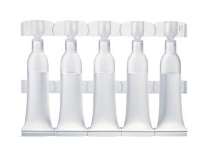 Strips of 5 single-dose vials of 3 ml Lameplast