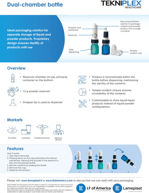 Pharmaceutical dropper bottles & dual chamber bottles - ophthalmic ...